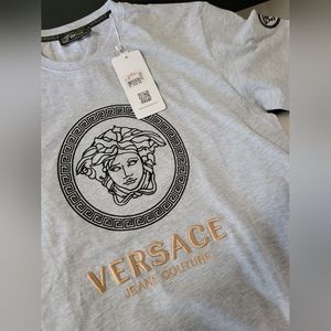 GREY VERSACE TSHIRT